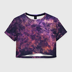 Женский топ Текстура - Purple galaxy