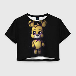 Футболка 3D укороченная женская Spring Bonnie Five Nights at Freddys, цвет: 3D-принт