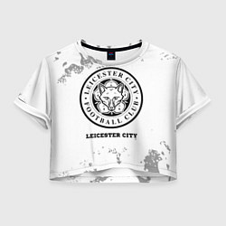 Женский топ Leicester City sport на светлом фоне