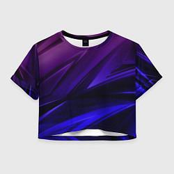 Женский топ Абстракция из градиента и линий