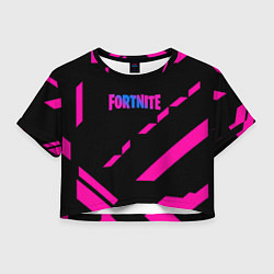 Женский топ Fortnite geometry pink