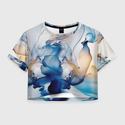 Женский топ Синий батик