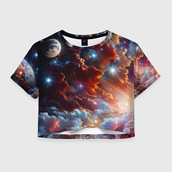 Женский топ Космические звезды