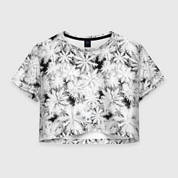 Женский топ Рождественский мороз на стекле