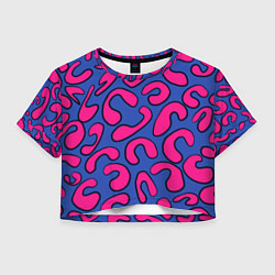 Женский топ Цветные каракули