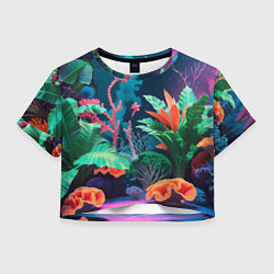 Женский топ Морские растения