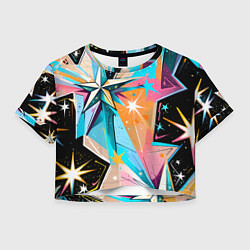 Женский топ Граффити звезды