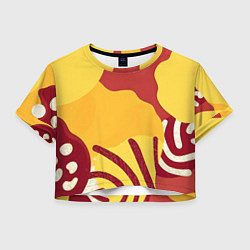 Женский топ Жаркий африканский паттерн