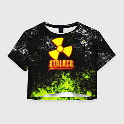 Женский топ Stalker брызги красок