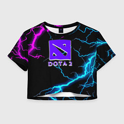 Женский топ Dota неоновый шторм