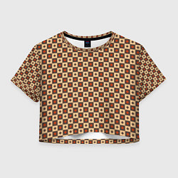 Женский топ Готические шахматы