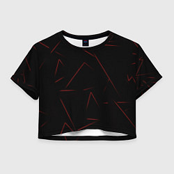 Женский топ Color red line