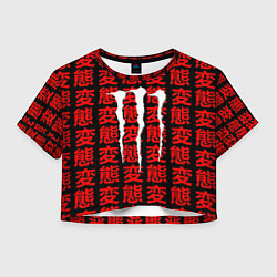Женский топ Monster energy japan