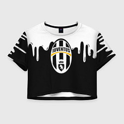 Женский топ Juventus капли красок