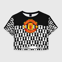 Женский топ Манчестер Юнайтед люди паттерн
