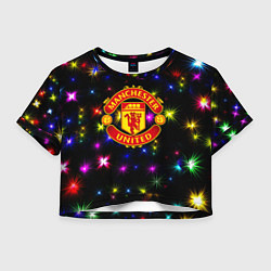 Женский топ Манчестер Юнайтед праздничные огни