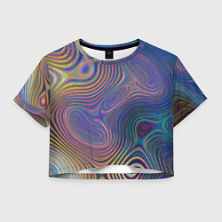Женский топ Абстрактная рябь