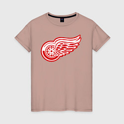 Женская футболка Detroit Red Wings