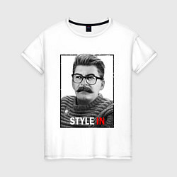 Женская футболка Stalin: Style in