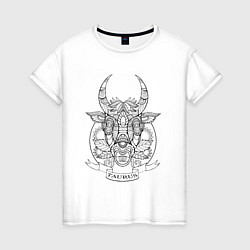 Женская футболка Taurus Minimalism