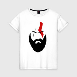 Женская футболка God of War: Kratos Face