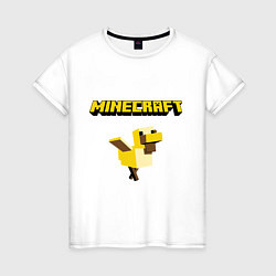 Женская футболка Minecraft Duck