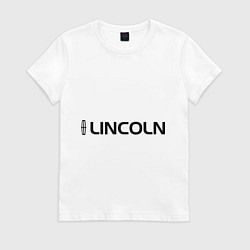 Футболка хлопковая женская Lincoln, цвет: белый