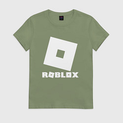 Футболка хлопковая женская ROBLOX, цвет: авокадо