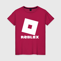 Футболка хлопковая женская ROBLOX, цвет: маджента