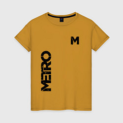 Женская футболка METRO M