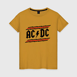 Женская футболка AC/DC Voltage