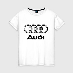 Женская футболка AUDI