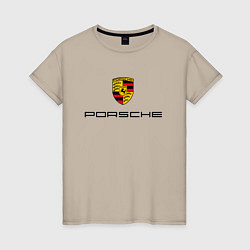 Женская футболка PORSCHE