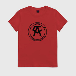 Футболка хлопковая женская Canelo Alvarez, цвет: красный