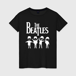 Женская футболка Beatles