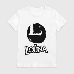 Футболка хлопковая женская Louna, цвет: белый