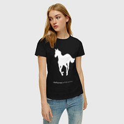 Футболка хлопковая женская White Pony, цвет: черный — фото 2