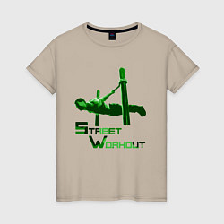 Женская футболка Street Workout Ласточка