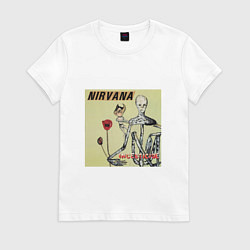 Футболка хлопковая женская NIRVANA, цвет: белый
