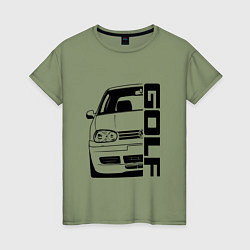 Женская футболка Volkswagen Golf Z