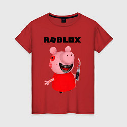 Женская футболка ROBLOX: PIGGI