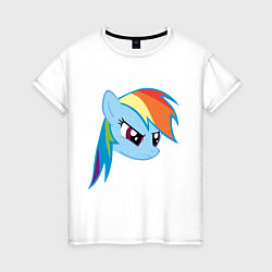 Женская футболка Rainbow Dash