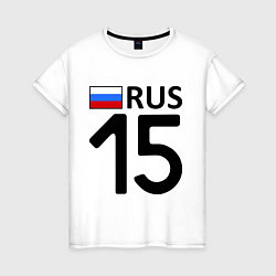 Женская футболка RUS 15