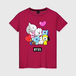 Женская футболка BT21