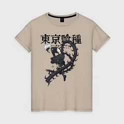 Женская футболка Какуджа Токийский гуль