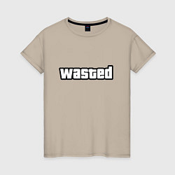 Женская футболка WASTED