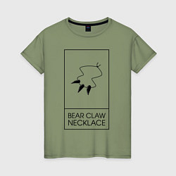 Женская футболка Bear Claw