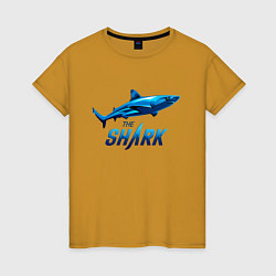 Женская футболка Акула The Shark
