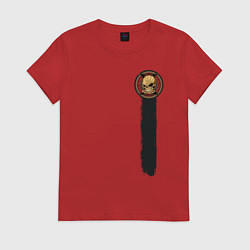 Футболка хлопковая женская Ffdp, цвет: красный