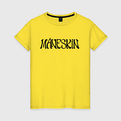 Женская футболка Maneskin